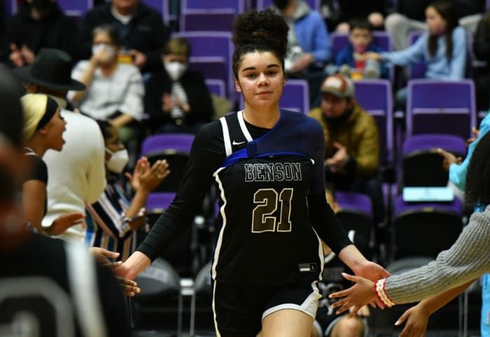 Benson South Medford girls basketball Taylor Balkom 4